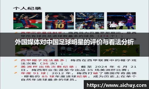 外国媒体对中国足球明星的评价与看法分析